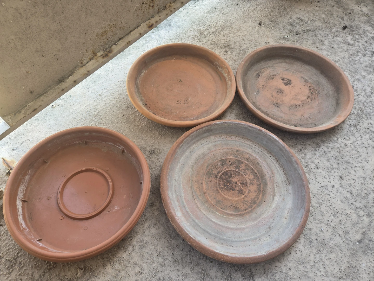 Terracotta Plant Saucers - 11" and 12" - photo 3