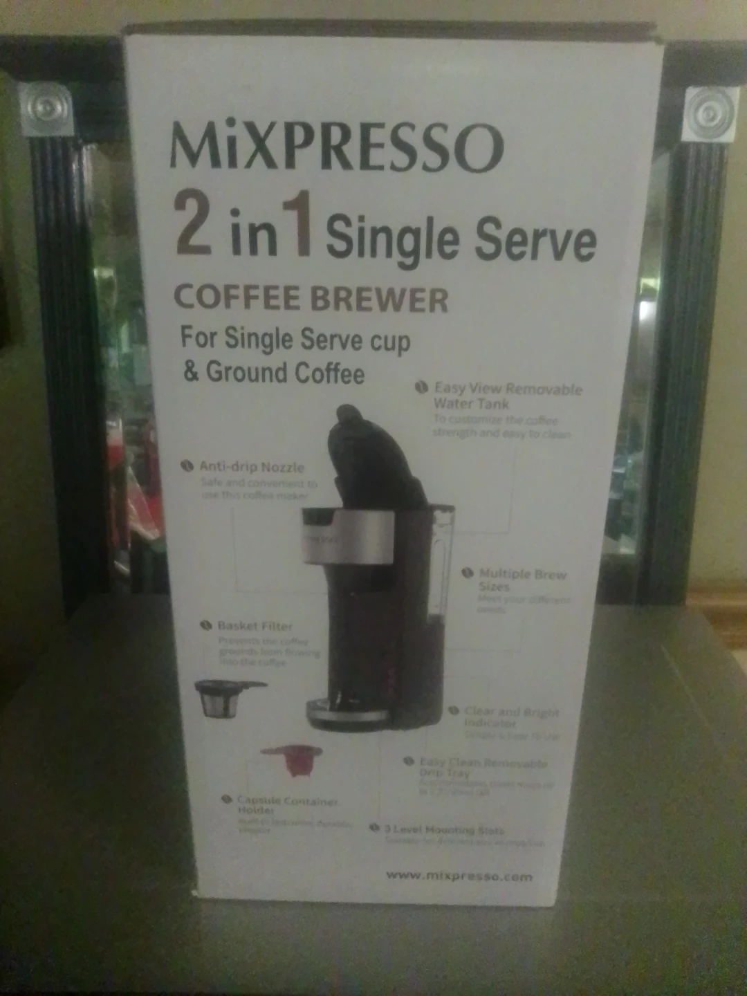 Mixpresso 2-in-1 Single Serve Coffee Brewer ⚽ - photo 4