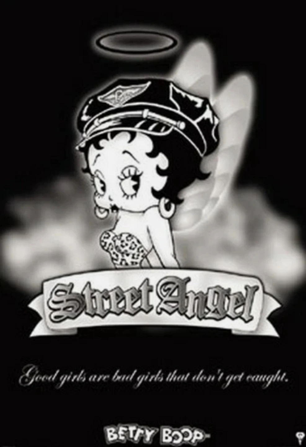 Betty Boop Street Angel Wall Art Poster - photo 4