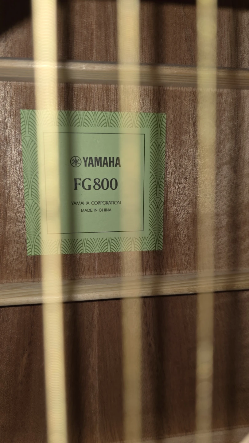 Yamaha FG800 Acoustic Guitar with Gig Bag - photo 2