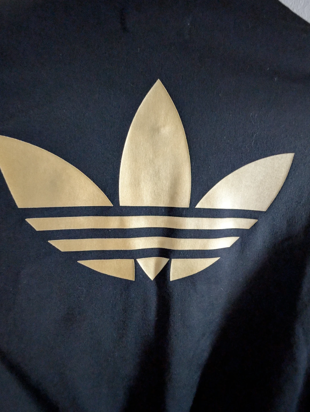 ⚽ Black Adidas Track Jacket size small - photo 5
