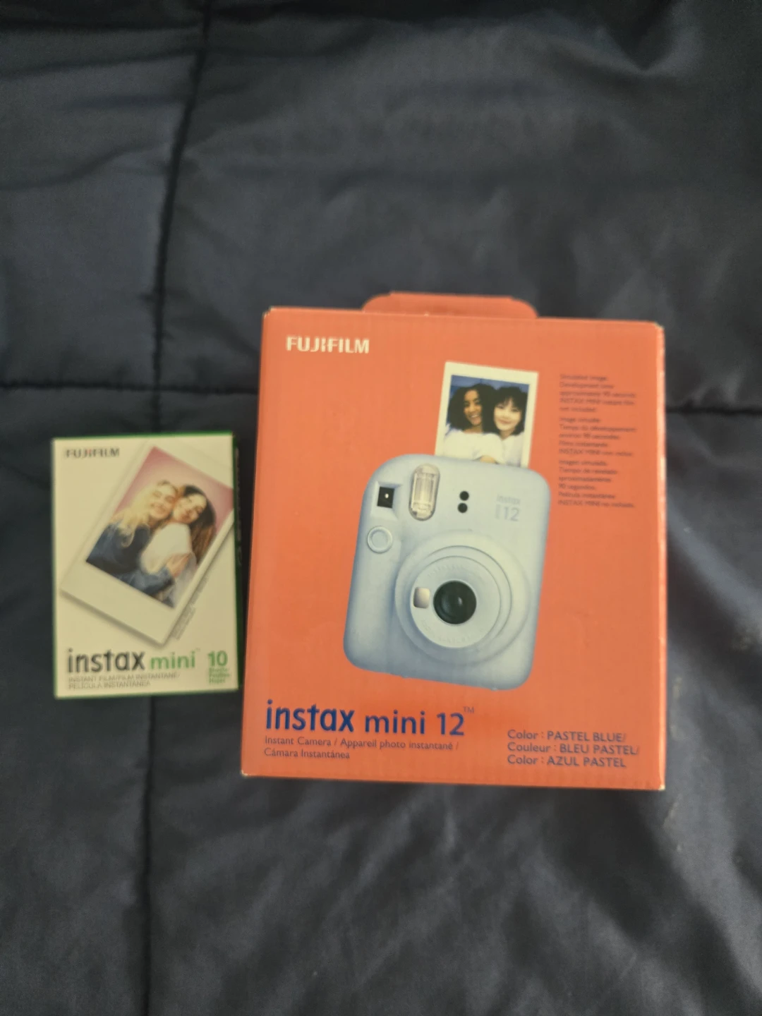 Fujifilm Instax Mini 12 Instant Camera (Pastel Blue)