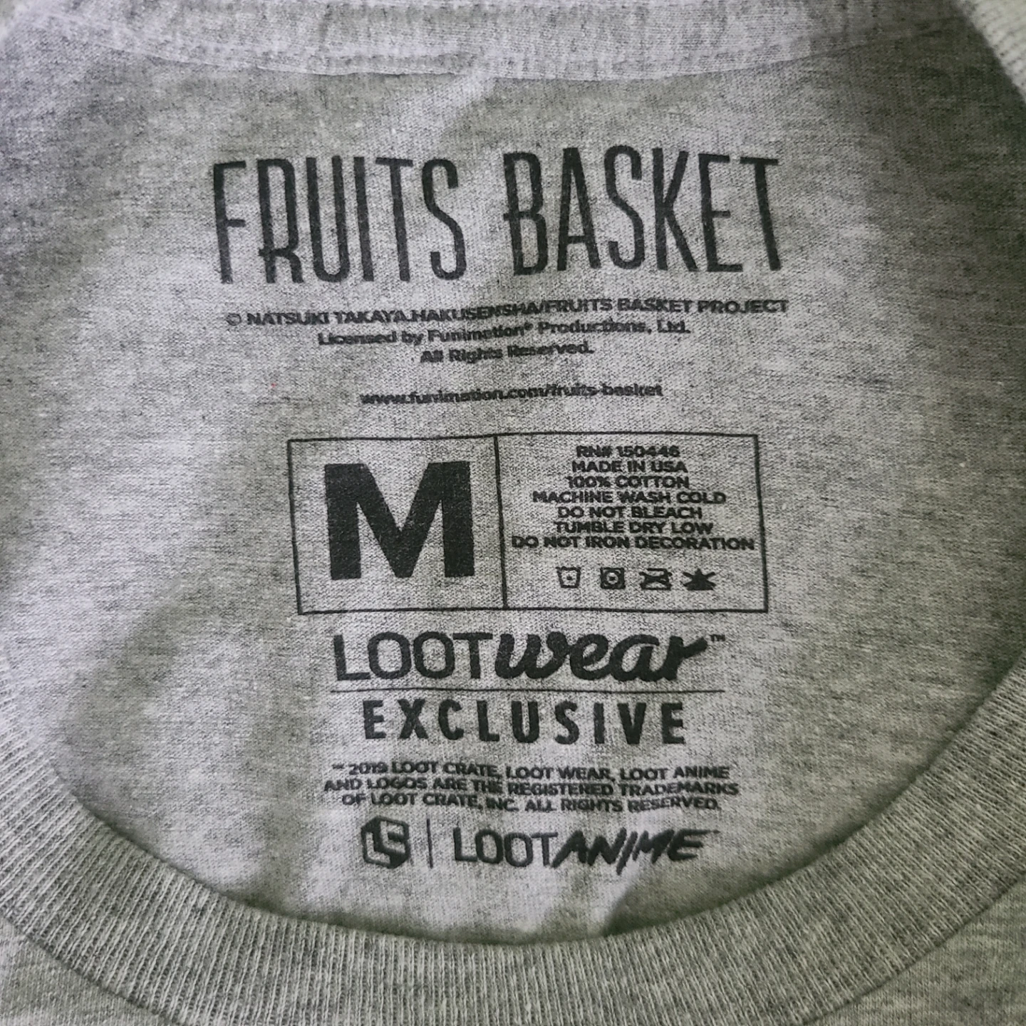 NEW Fruits Basket T-Shirt Medium ⚽ - photo 3