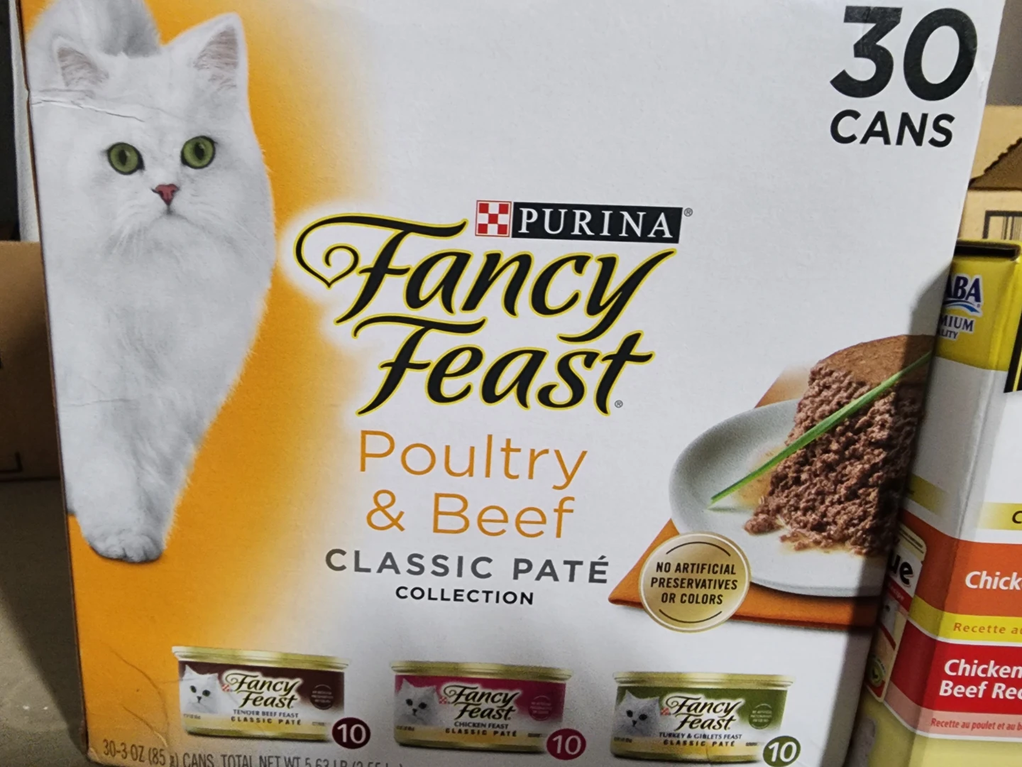 Fancy Feast Poultry & Beef Classic Cat Food, 30 Cans - photo 2