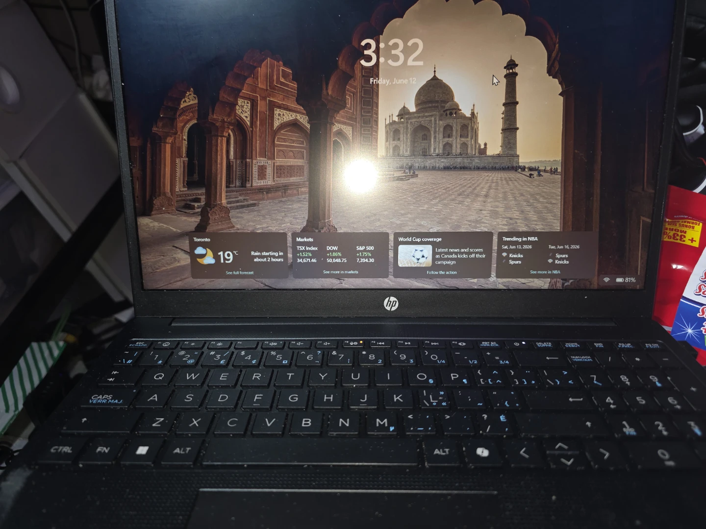 HP Laptop with 15.6" Screen