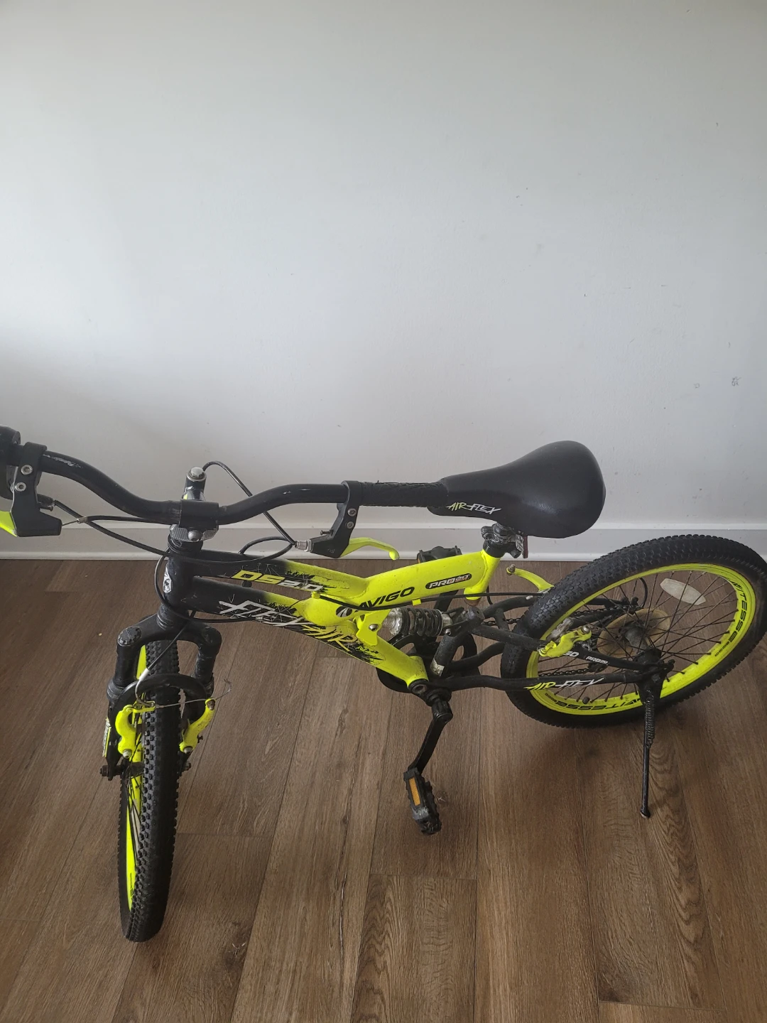 Avigo DS 2.0 Boys and kids Mountain Bike green