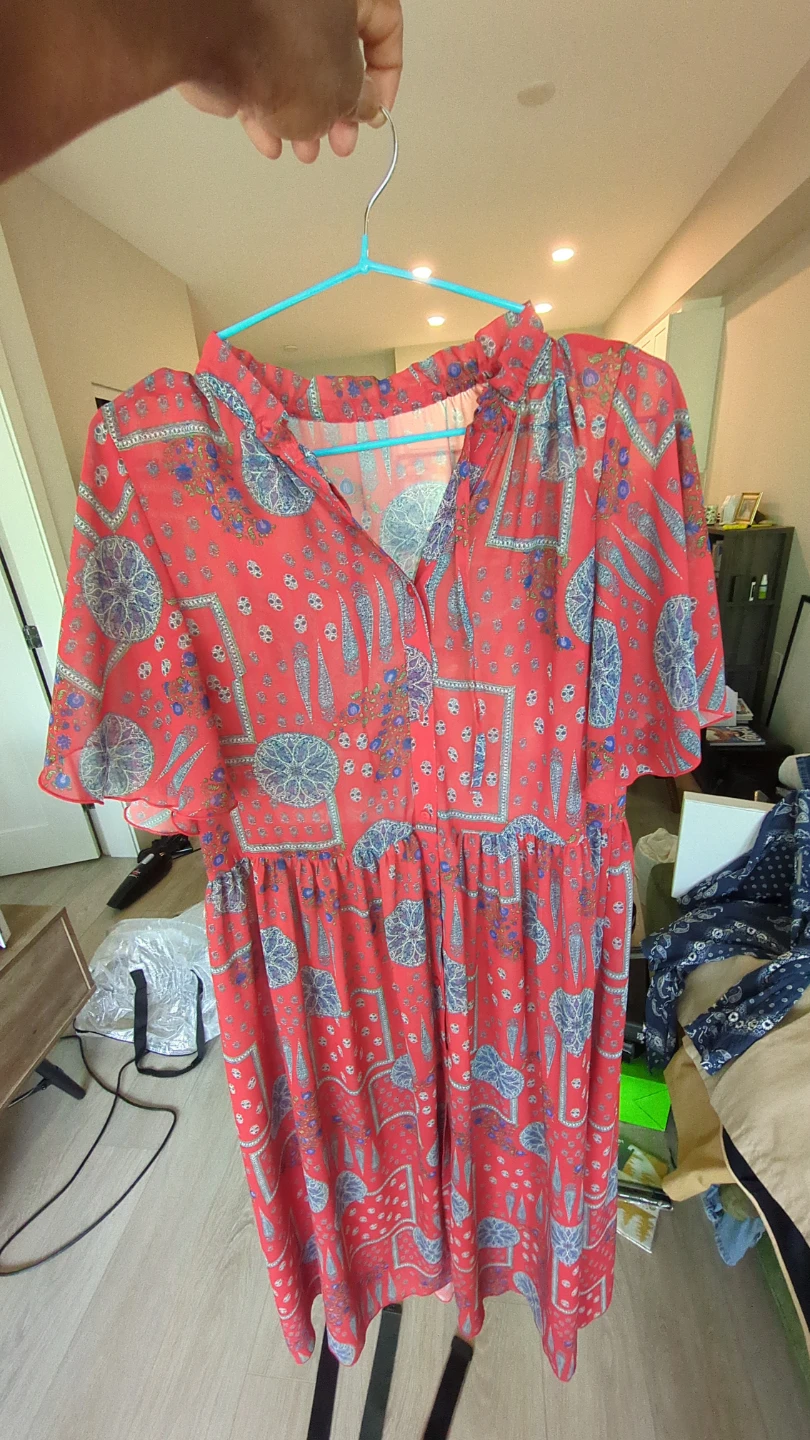 Rose Bud Red Dress