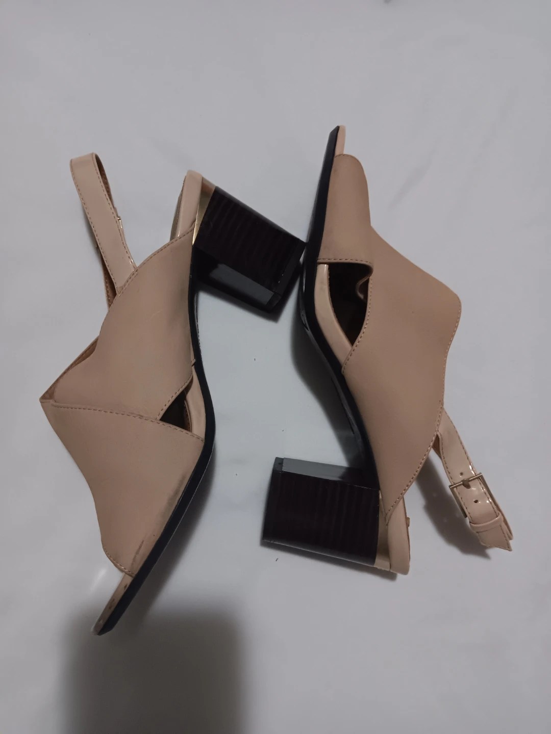 Women's Beige Espadrille Wedge Sandals - photo 2