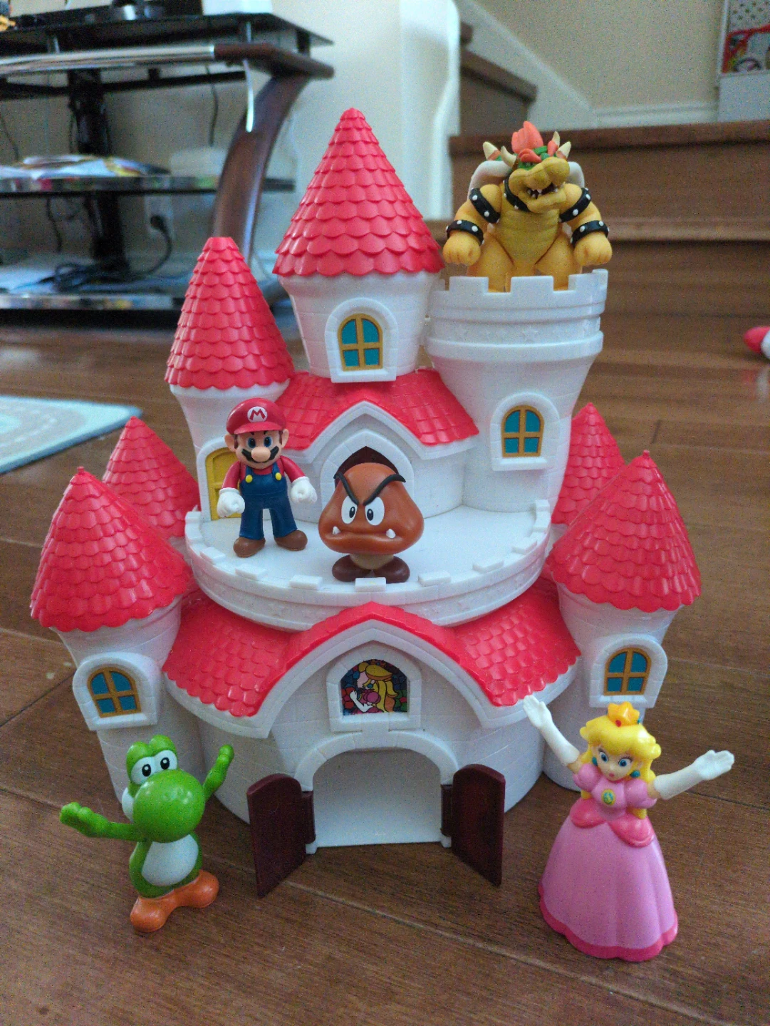Peach's Castle Playset with Figures