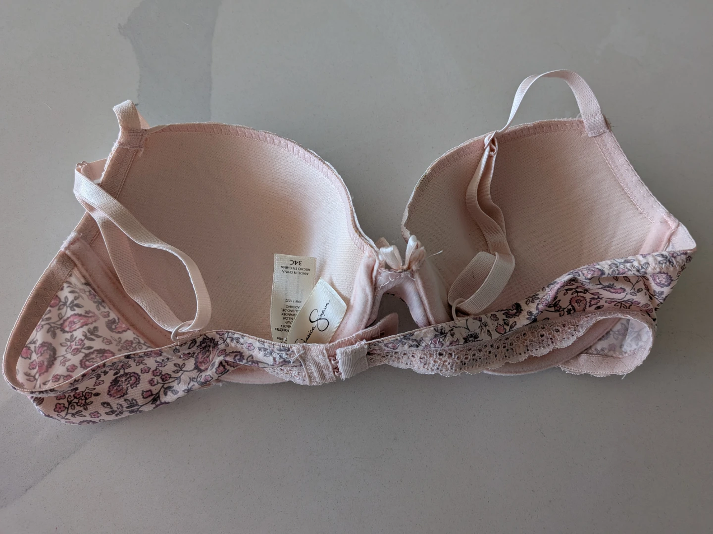 Bundle Jessica Simpson Bras - Grey and Floral Print - photo 5