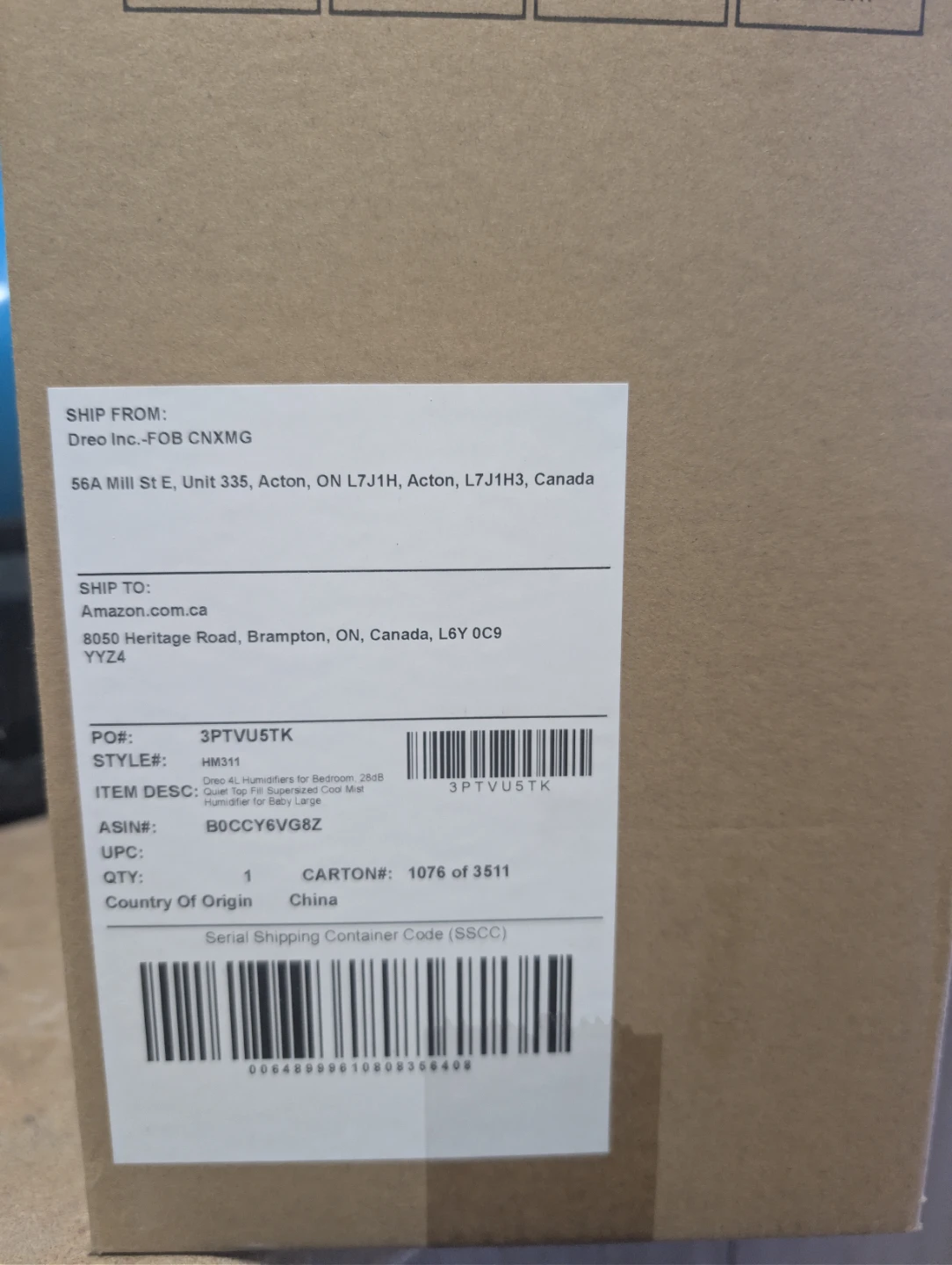 Dreo Humidifier 311 - photo 4
