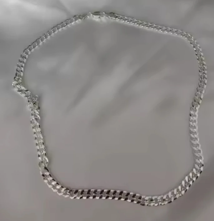 925 S.Silver Curb Chain Necklace - photo 2