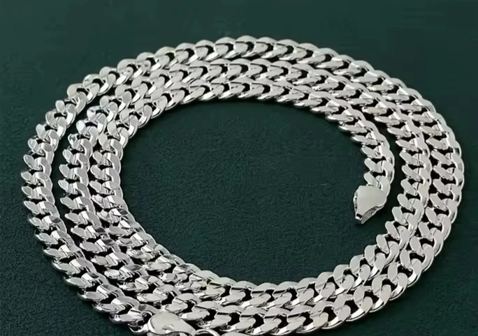 925 S.Silver Curb Chain Necklace - photo 4