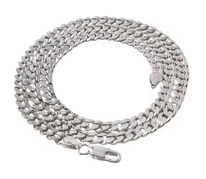 925 S.Silver Curb Chain Necklace - photo 5