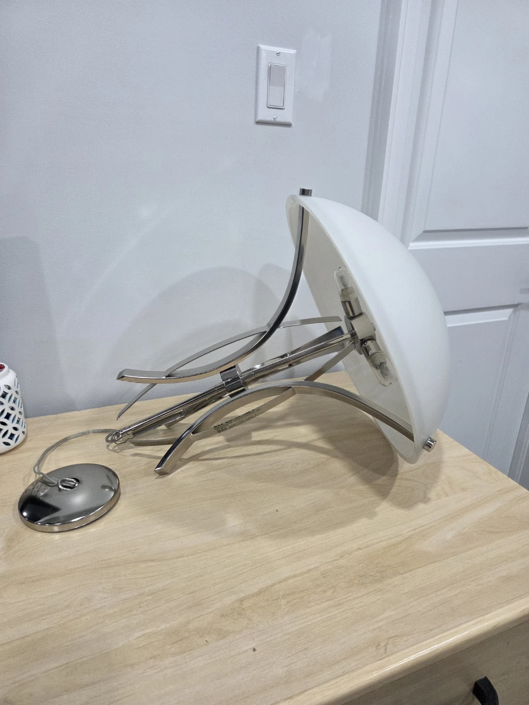 Frosted Glass Pendant Light Fixture