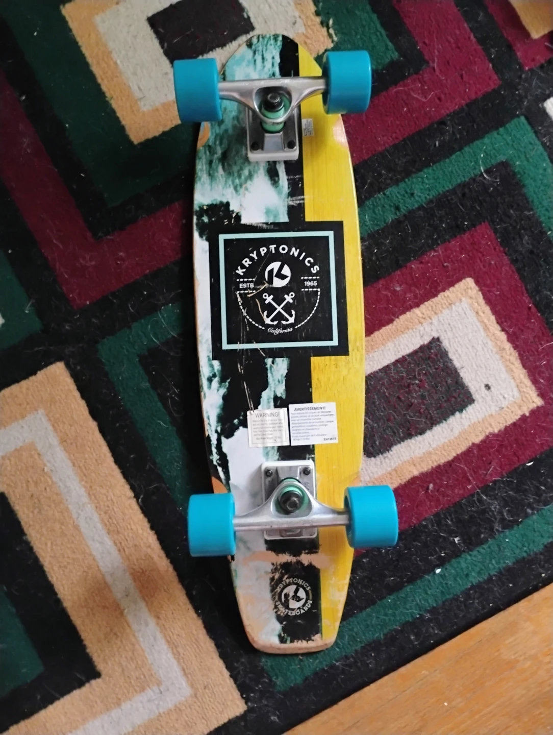 Kryptonics Cruiser Skateboard - photo 2