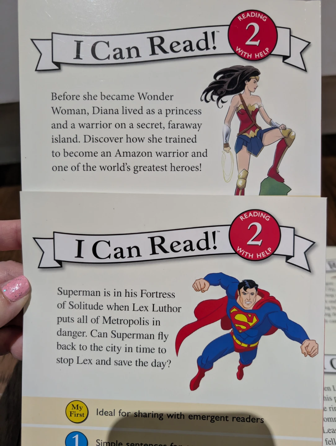 Learn to read super hero book set of 4 - photo 3