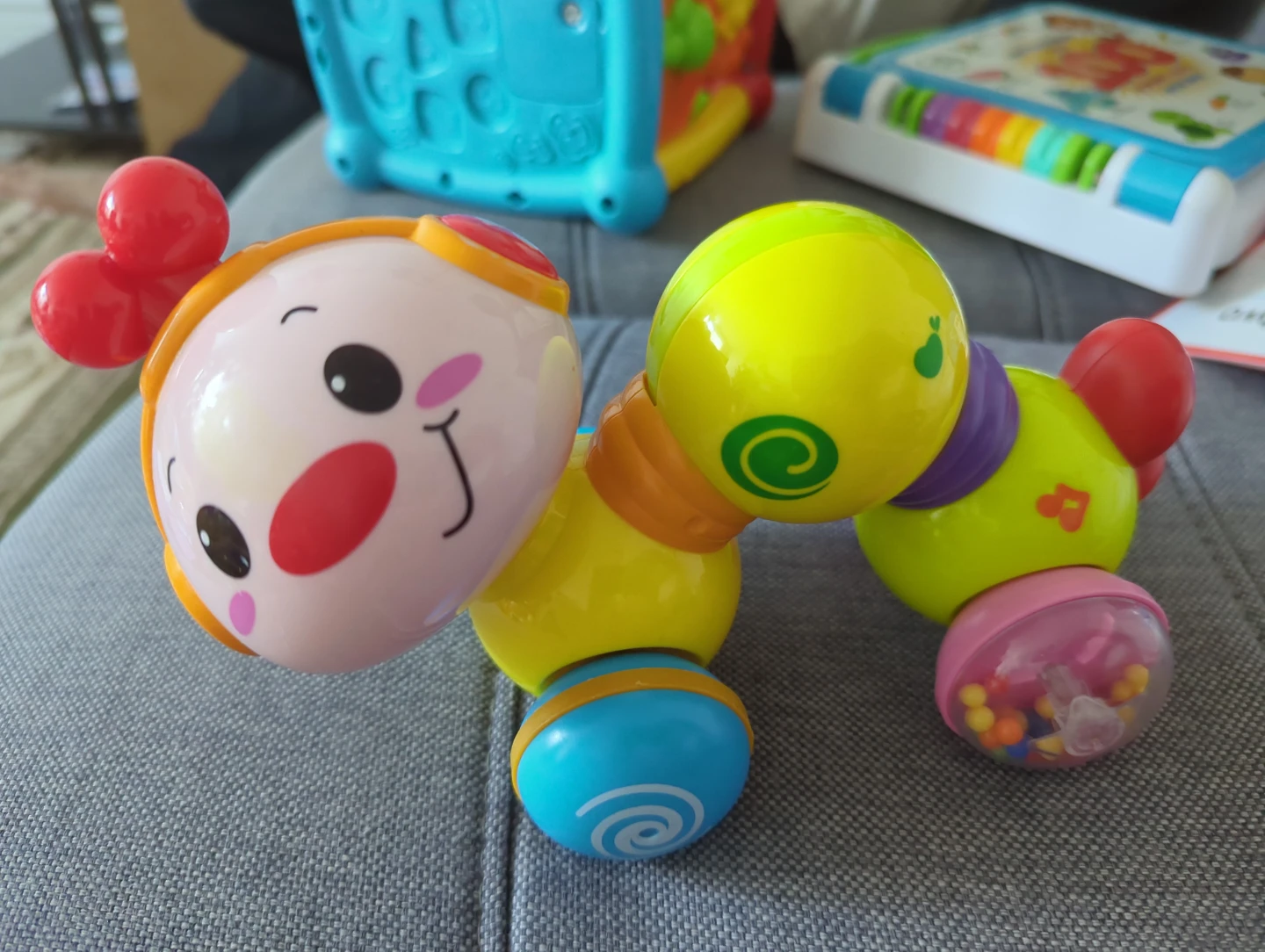 Colorful Crawling Caterpillar Toy