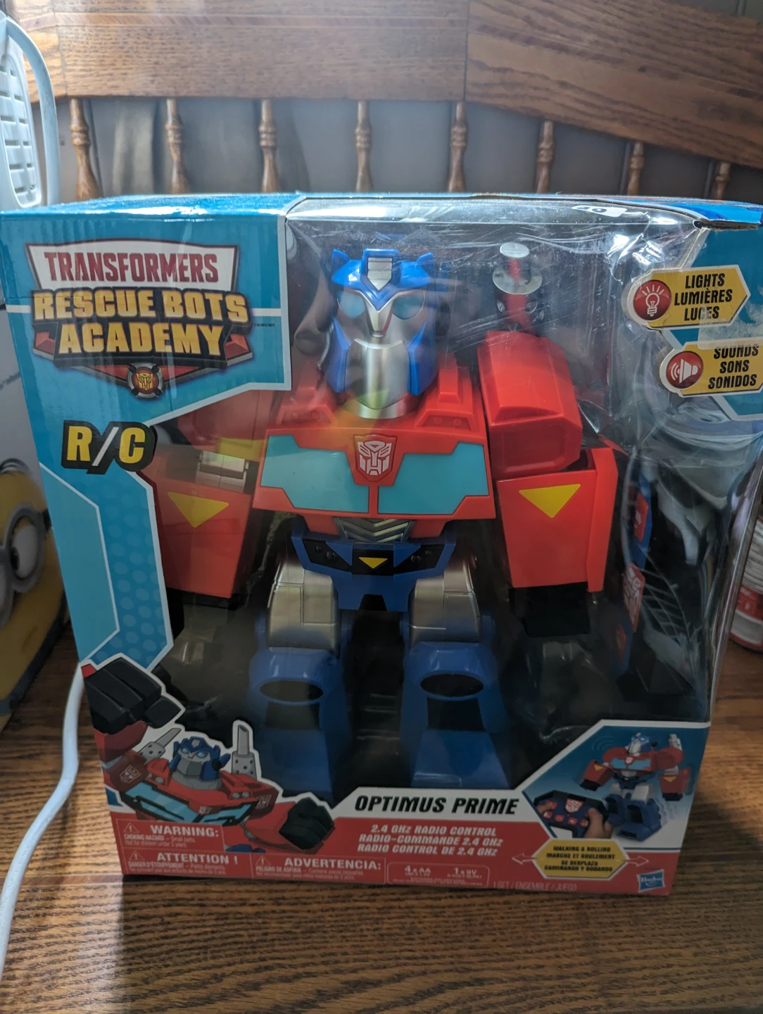 Transformers Rescue Bots Academy R/C Optimus Prime Toy