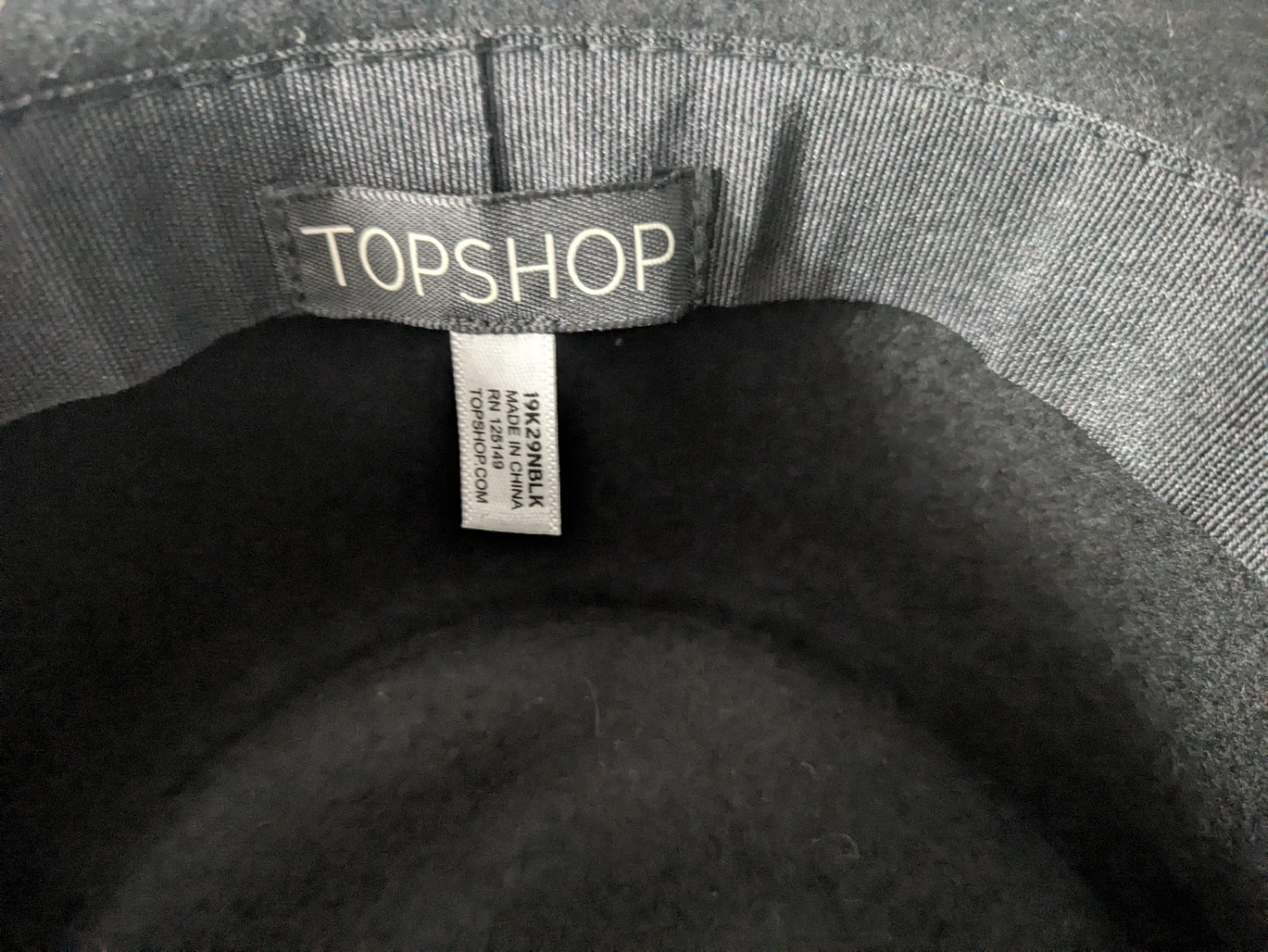 Black Topshop Fedora Hat - photo 3