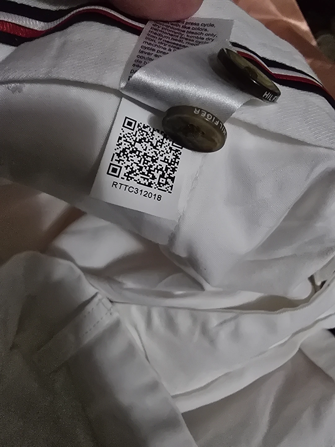 SUMMER NAUTICAL Tommy Hilfiger White Chino Shorts Size 36 - photo 4