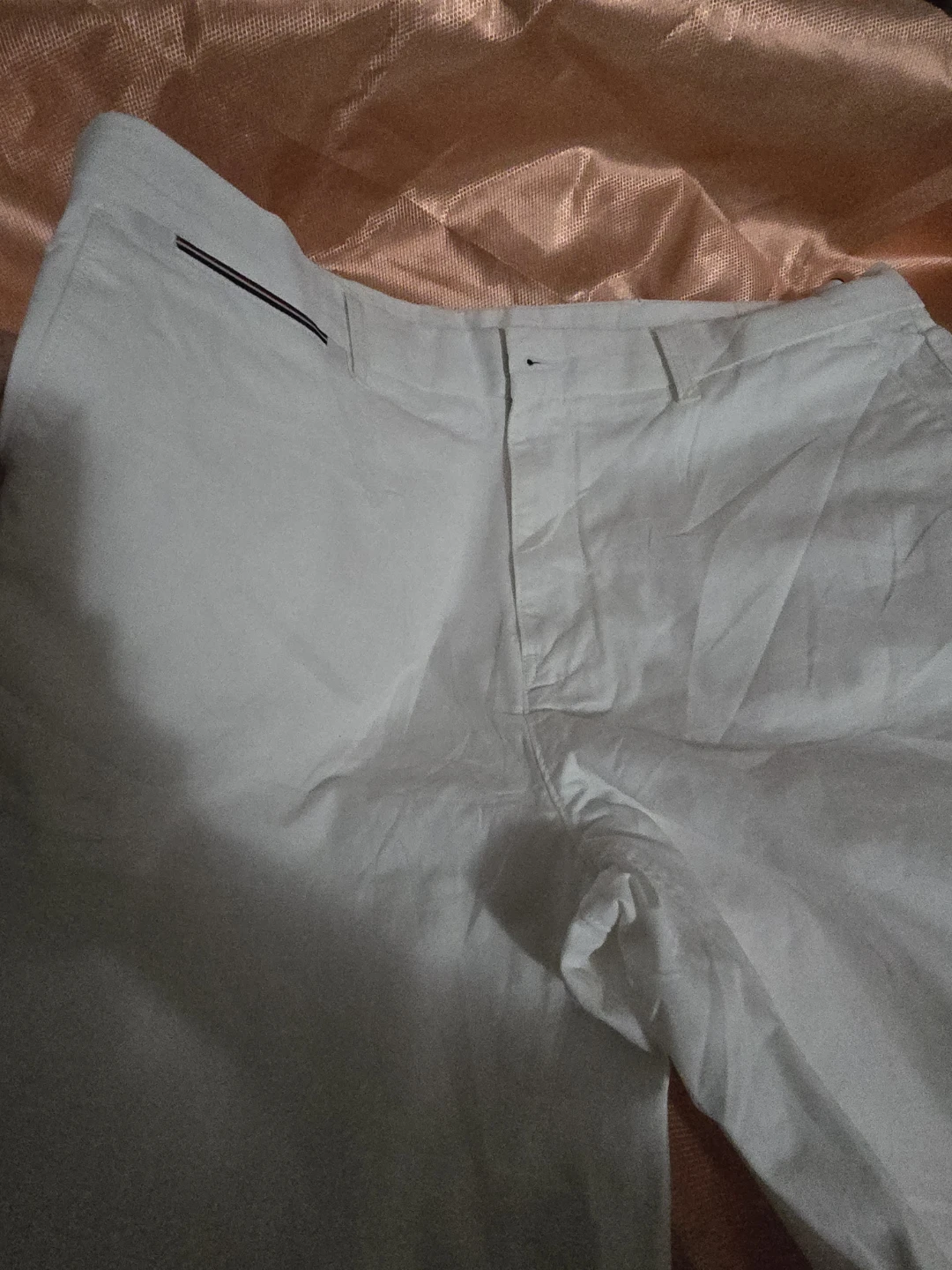 SUMMER NAUTICAL Tommy Hilfiger White Chino Shorts Size 36 - photo 5