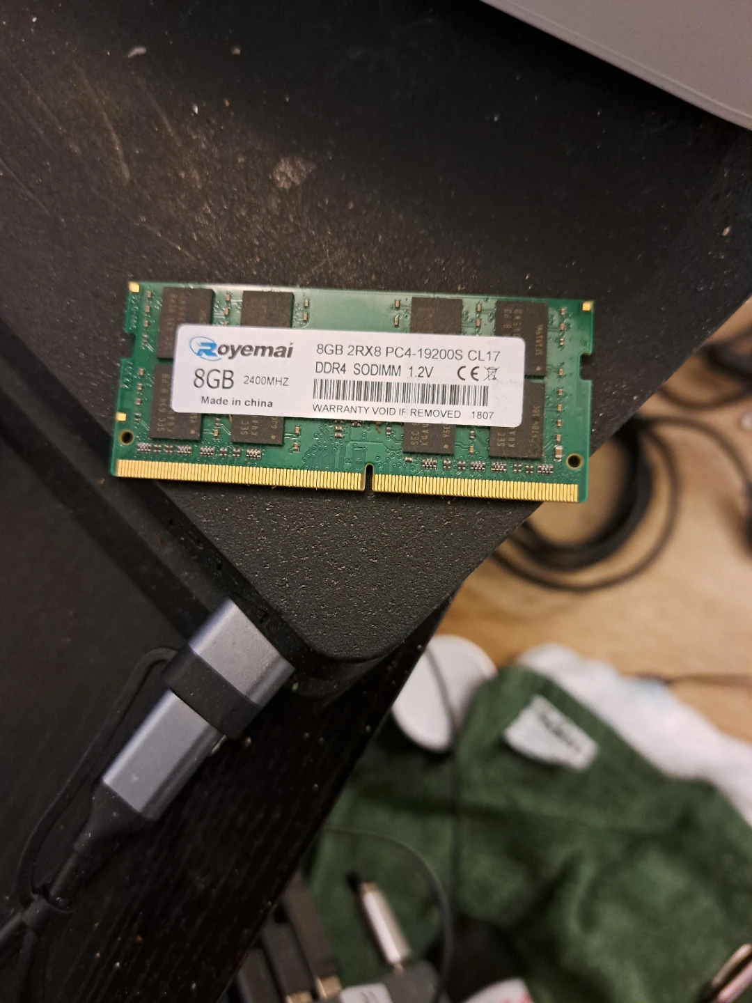 Royemai 8GB DDR4 SODIMM RAM 2400MHz