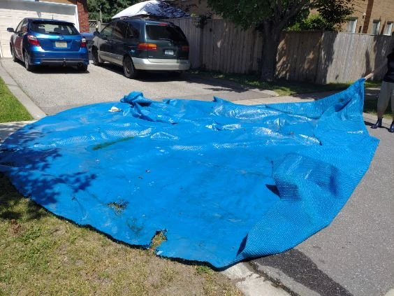 Blue Solar Pool Cover - photo 4