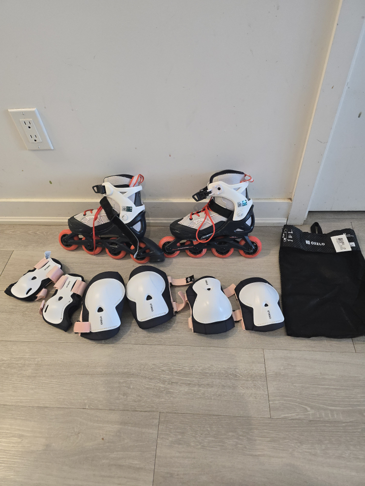 Oxelo Inline Skates and Protective Gear Set - photo 2