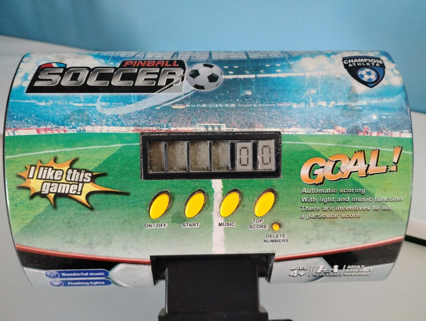 Pinball Soccer Electronic Game - photo 3