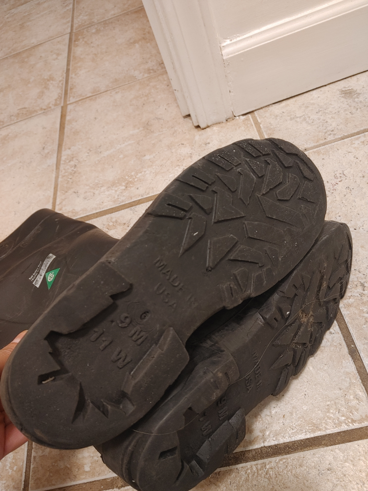 Men's Steel Toe  Waterproof Rubber Boots Size 9 - photo 5