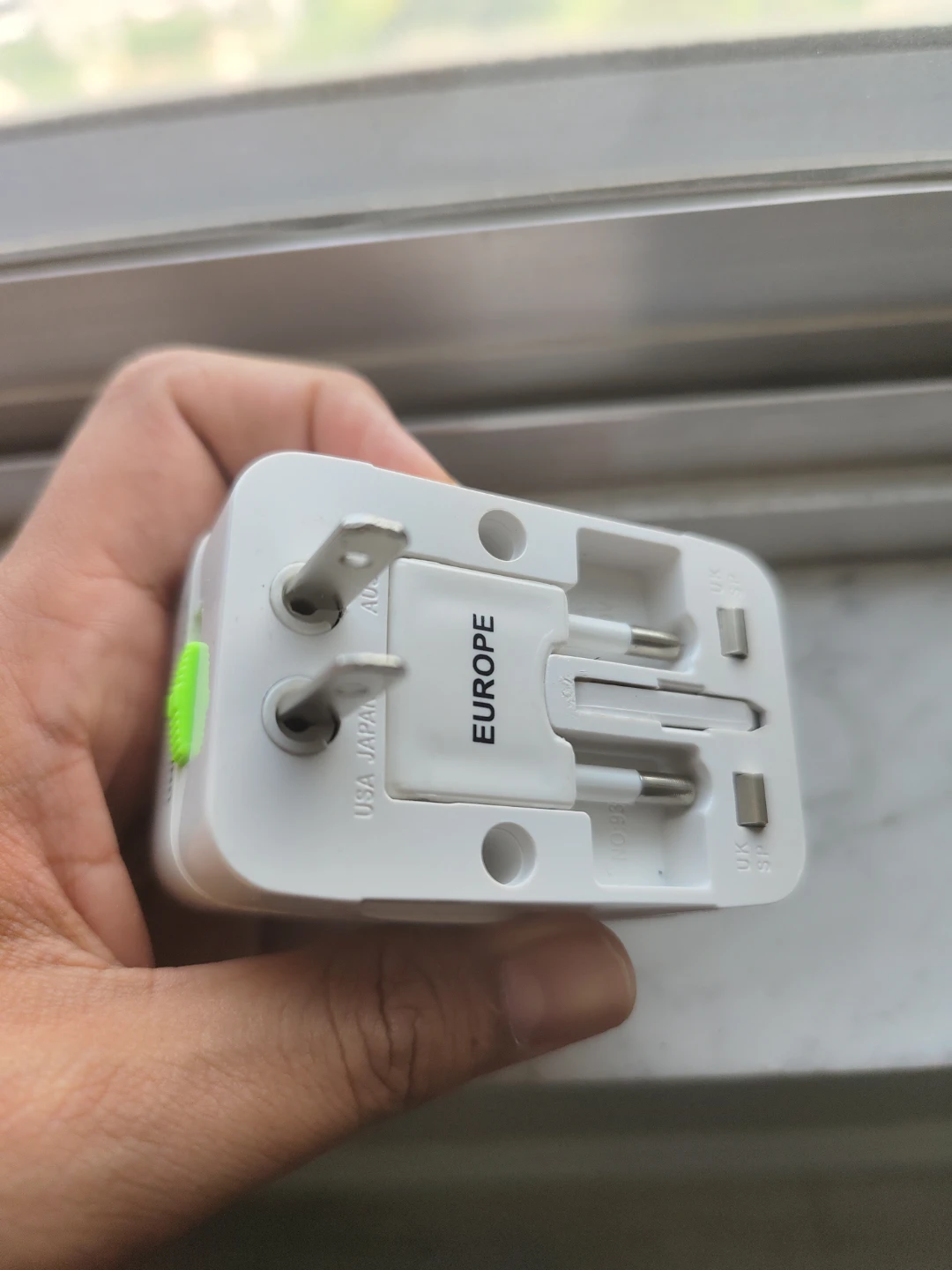 Travel Universal Adapter with Surge Protector - photo 3