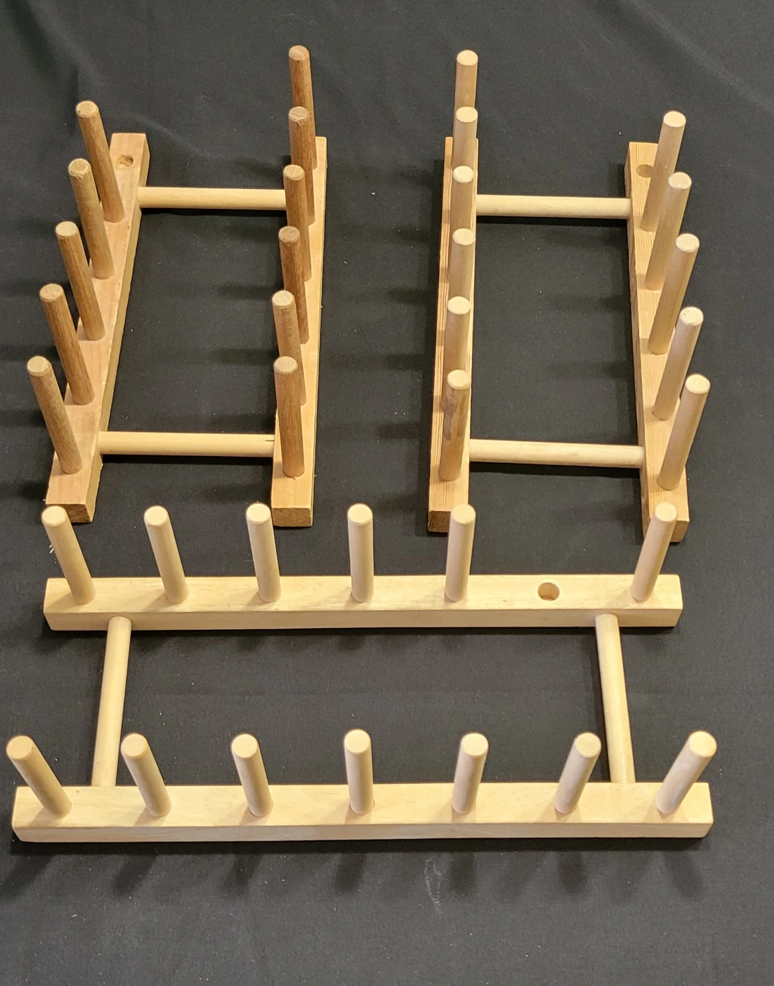 Wooden Plate Rack Set ⚽ - photo 4
