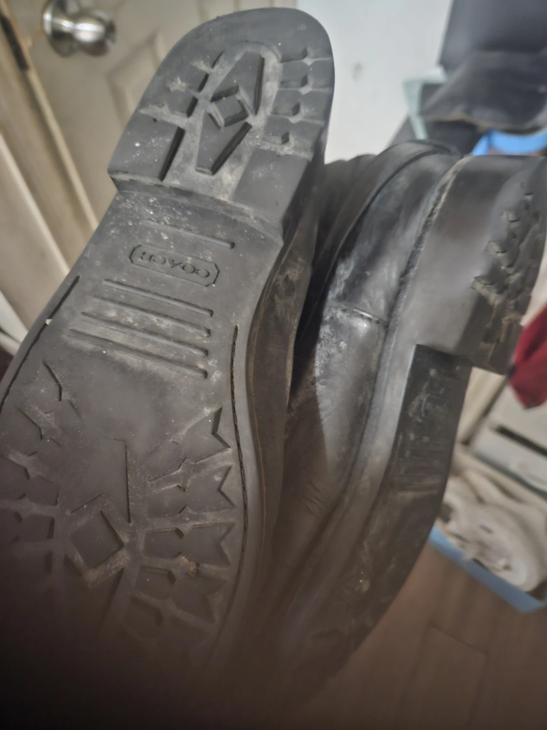 Black Leather COACH Boots - photo 2