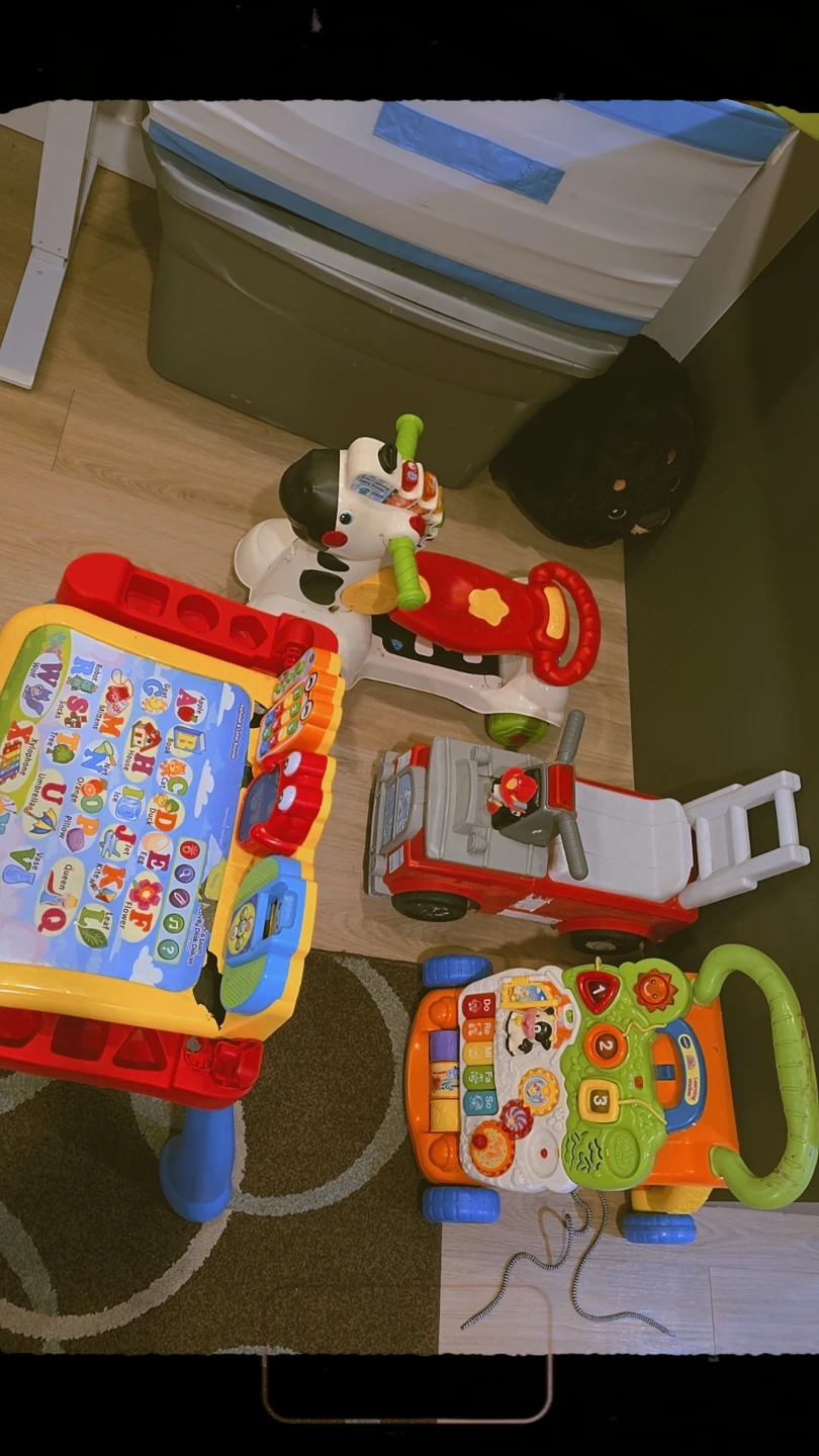 VTech Activity Table and Walker Toys