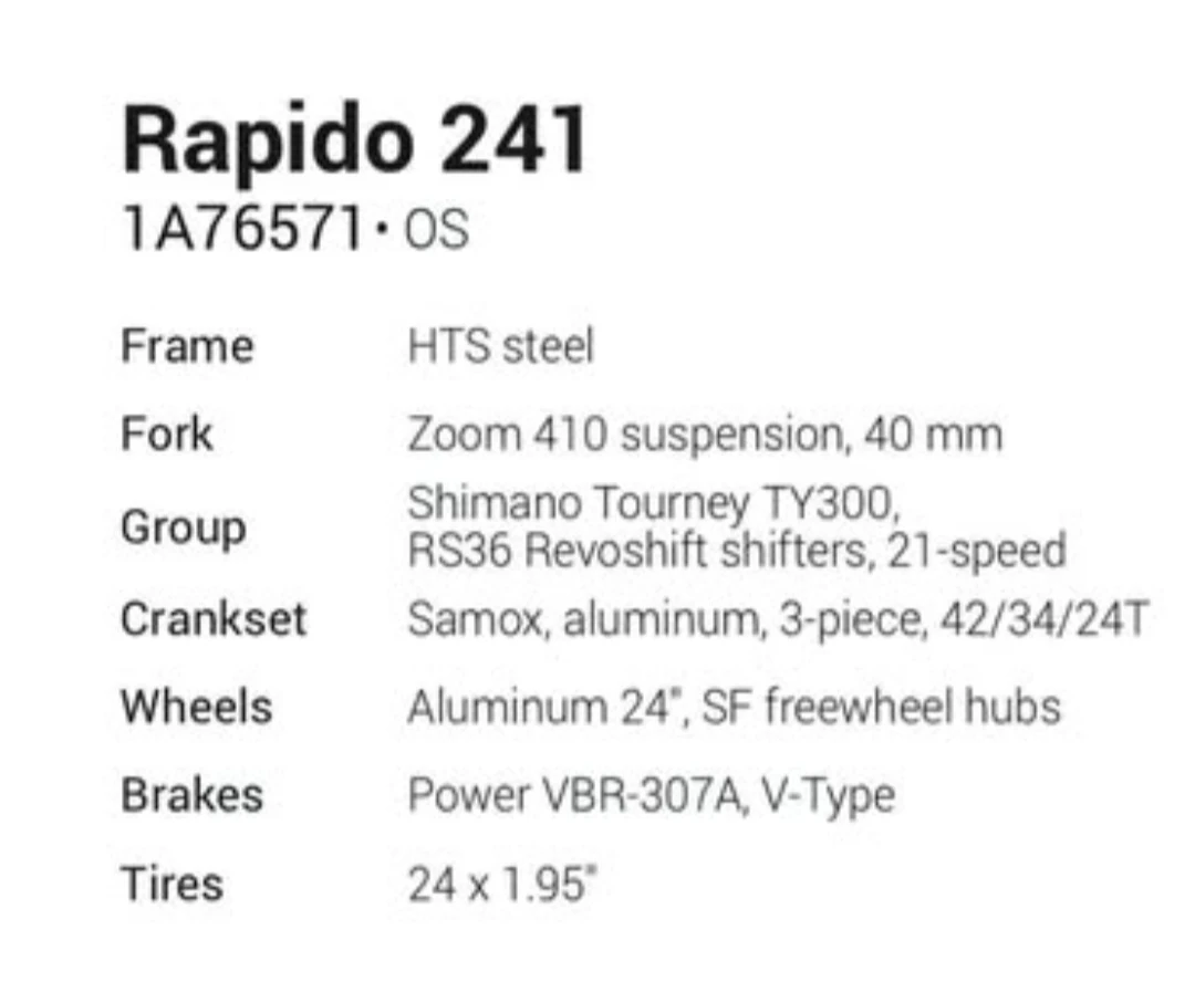 Garneau Rapido 241 Bicycle - photo 2