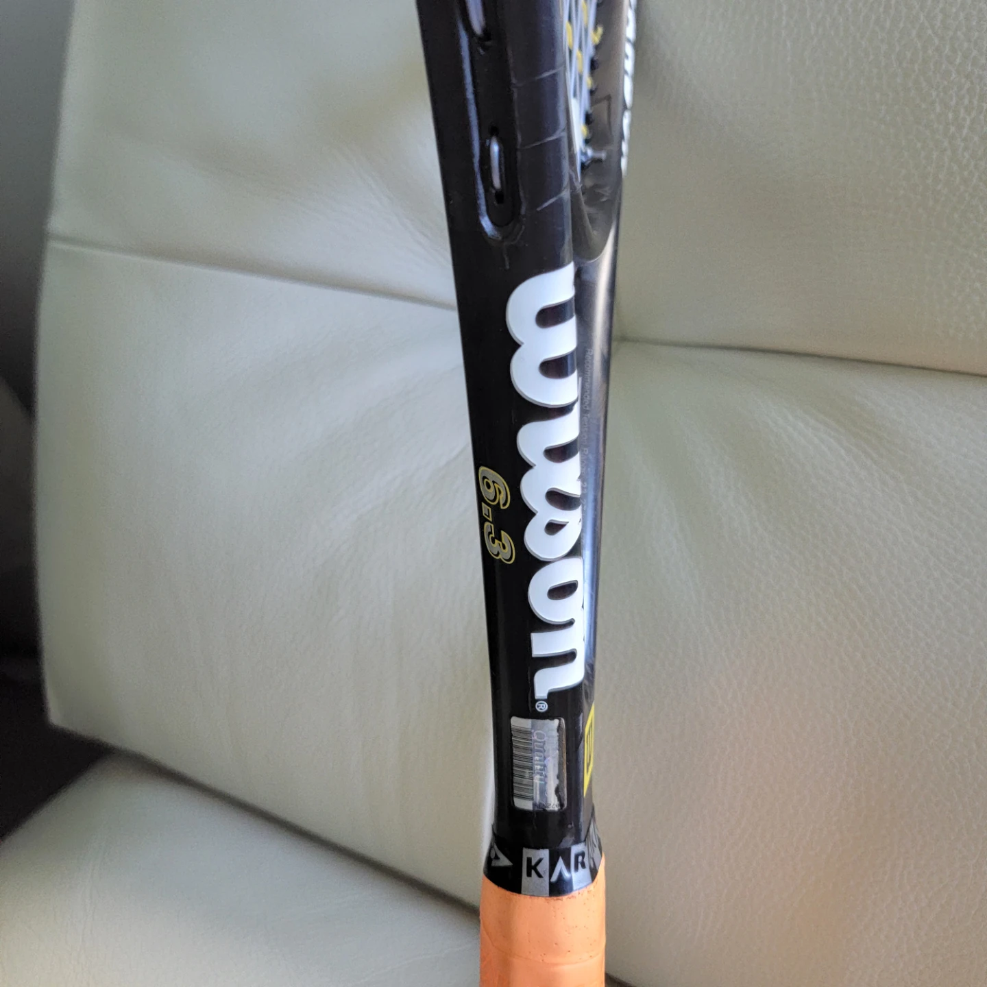 Wilson Hyper Carbon Tennis Racket with Dunlop Bag - photo 5