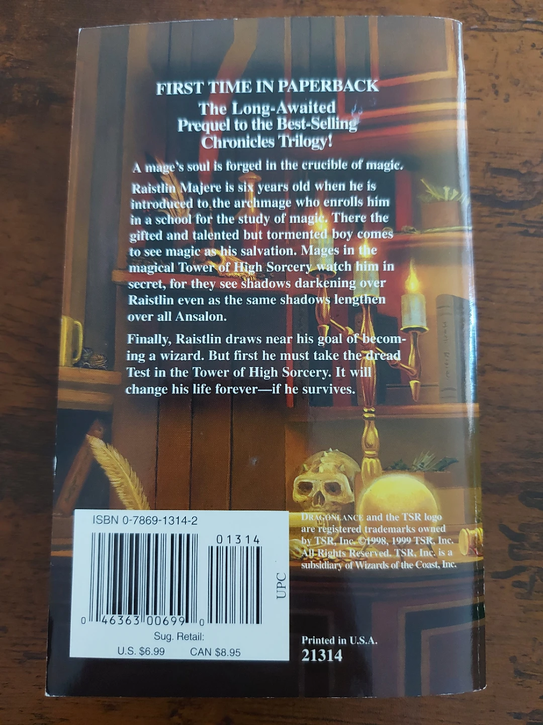 The Soulforge: The Raistlin Chronicles, Vol. 1 by Margaret Weis - photo 3
