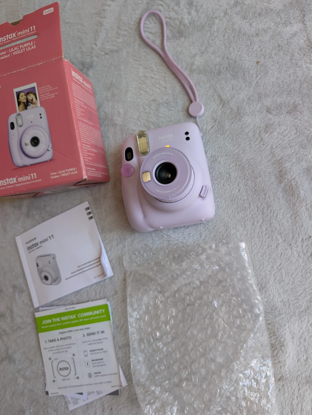 ⚽Fujifilm Instax Mini 11 Lilac Purple Instant Camera - photo 5