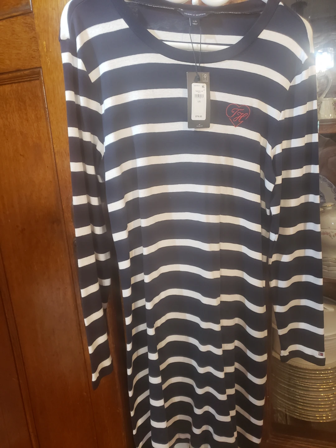 Tommy Hilfiger Striped Dress L/G