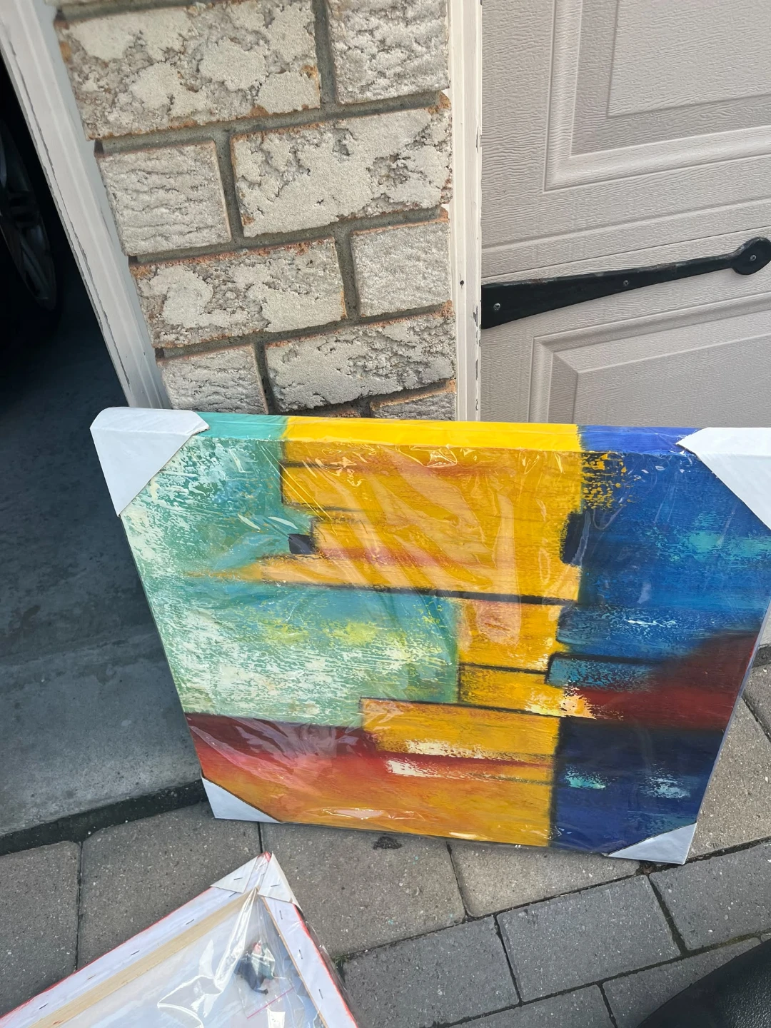 Set of 6 Abstract Canvas Wall Art Prints