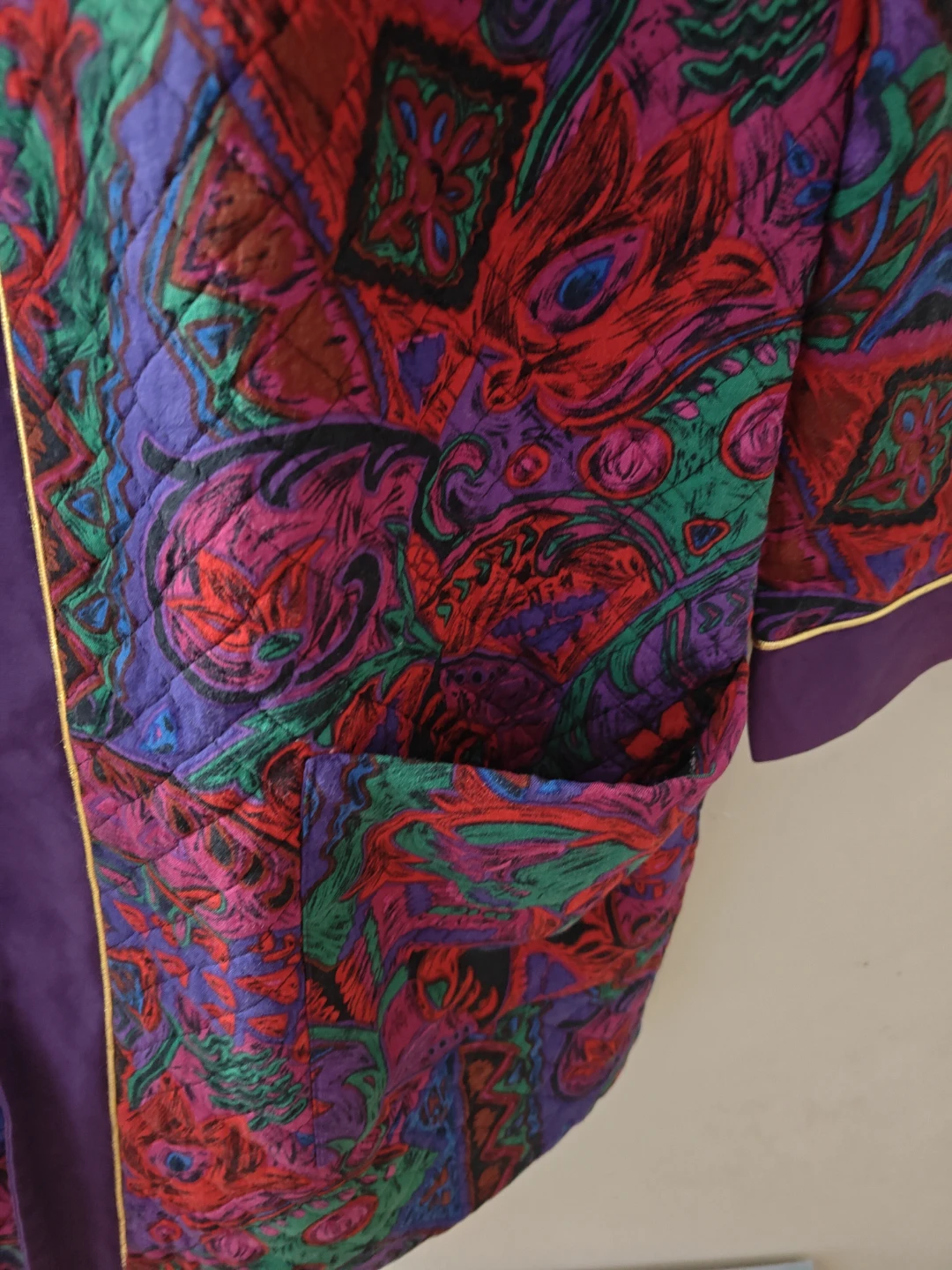 Vintage Quilted Robe/Jacket - photo 3