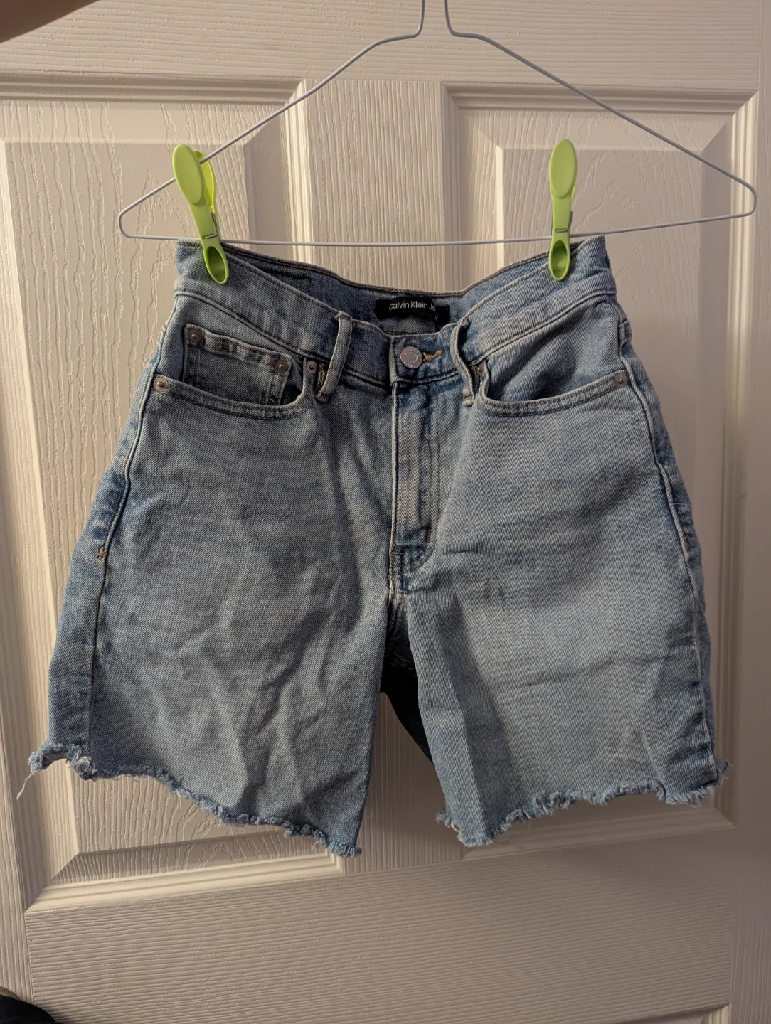 Calvin Klein Jeans High Rise Denim Shorts Size 26