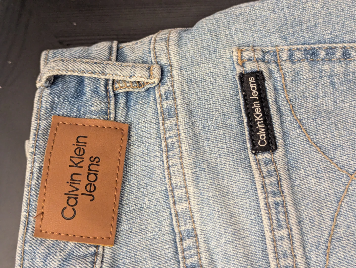 Calvin Klein Jeans High Rise Denim Shorts Size 26 - photo 4