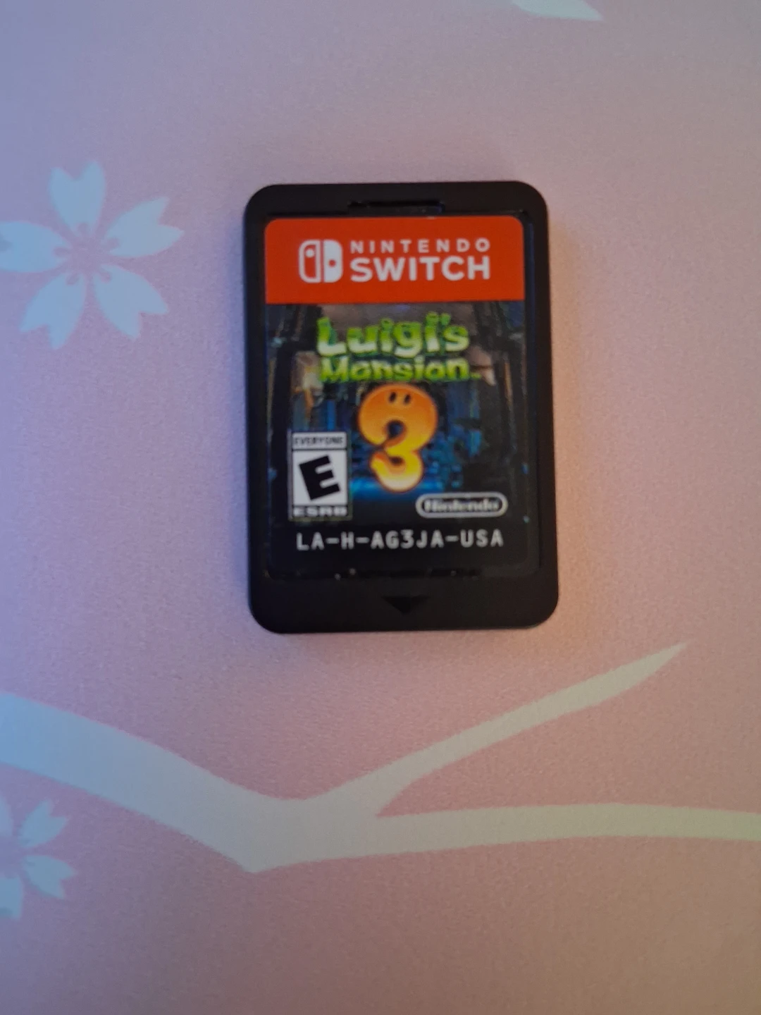 Nintendo Switch Luigi's Mansion 3 Game Cartridge