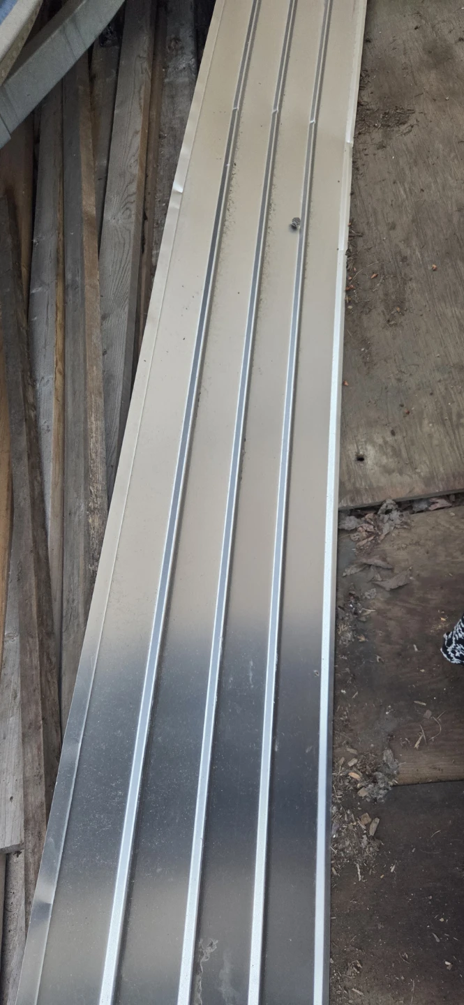 17 inch x 146 inch aluminum panel