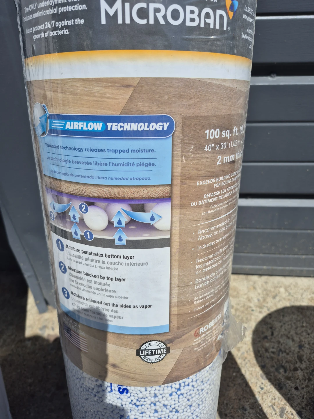 Roberts AirGuard Premium Underlayment for Floating Floors - photo 2