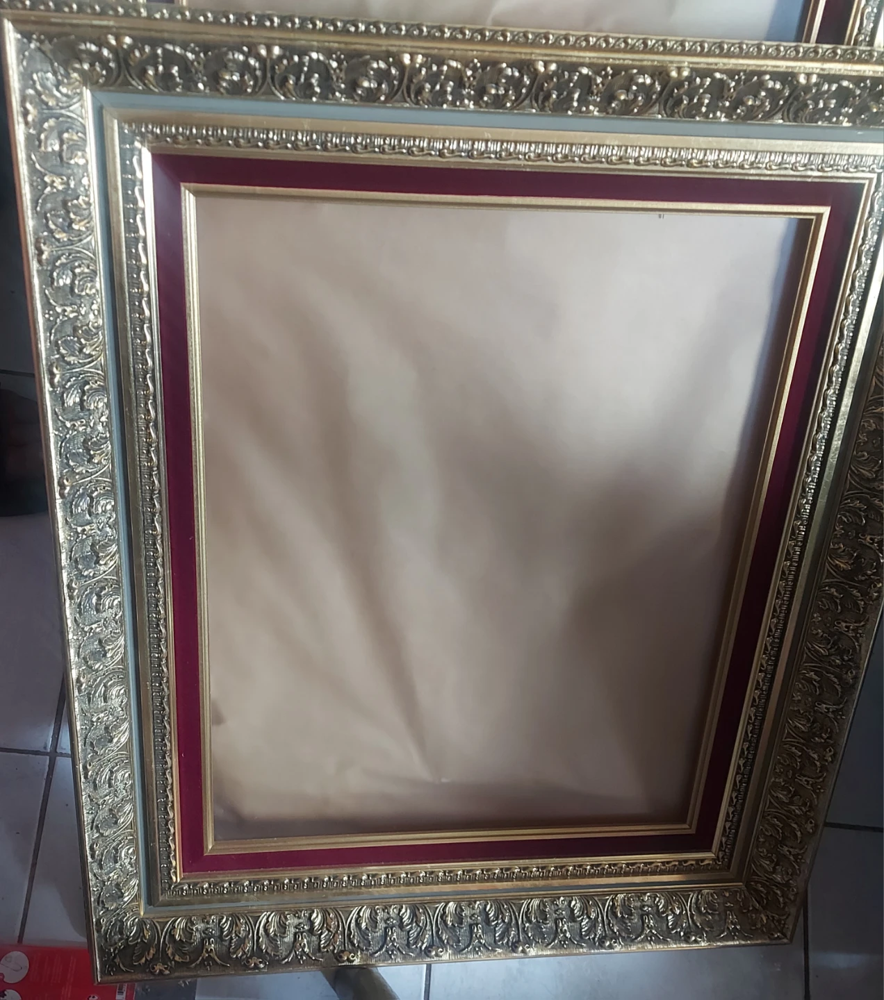 Ornate Gold Picture Frame