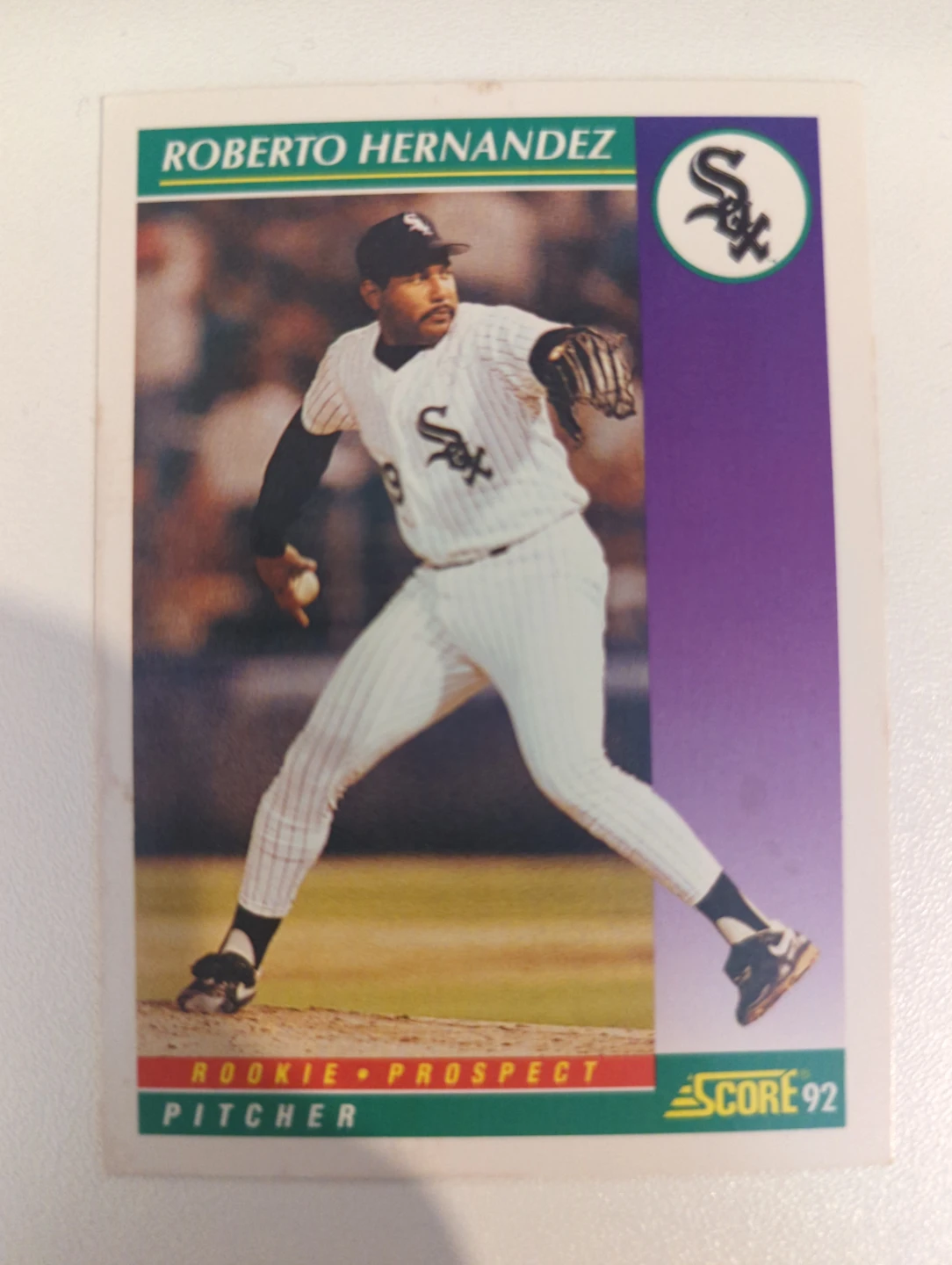 1992 Score Roberto Hernandez Baseball Card ⚽