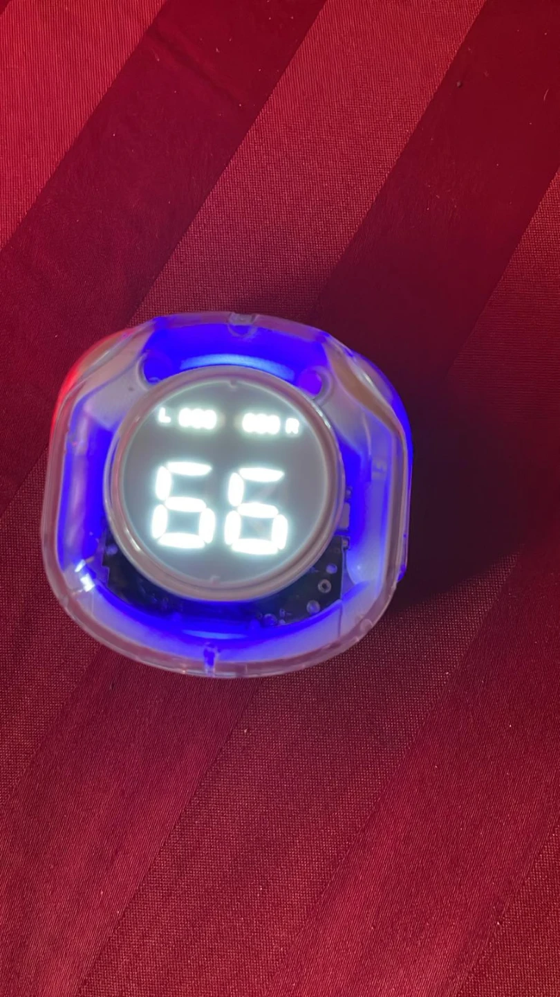 Digital Clock with LED Lights